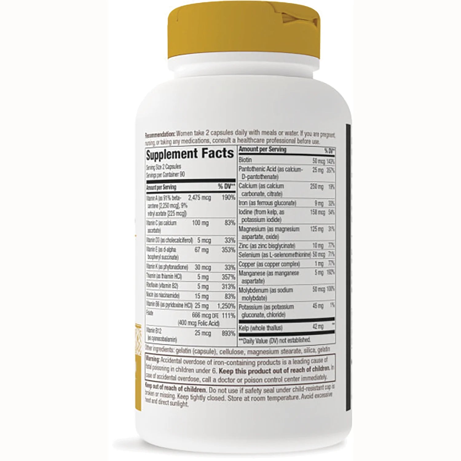 Prenatal Multivitamin with Buffered Vitamin C