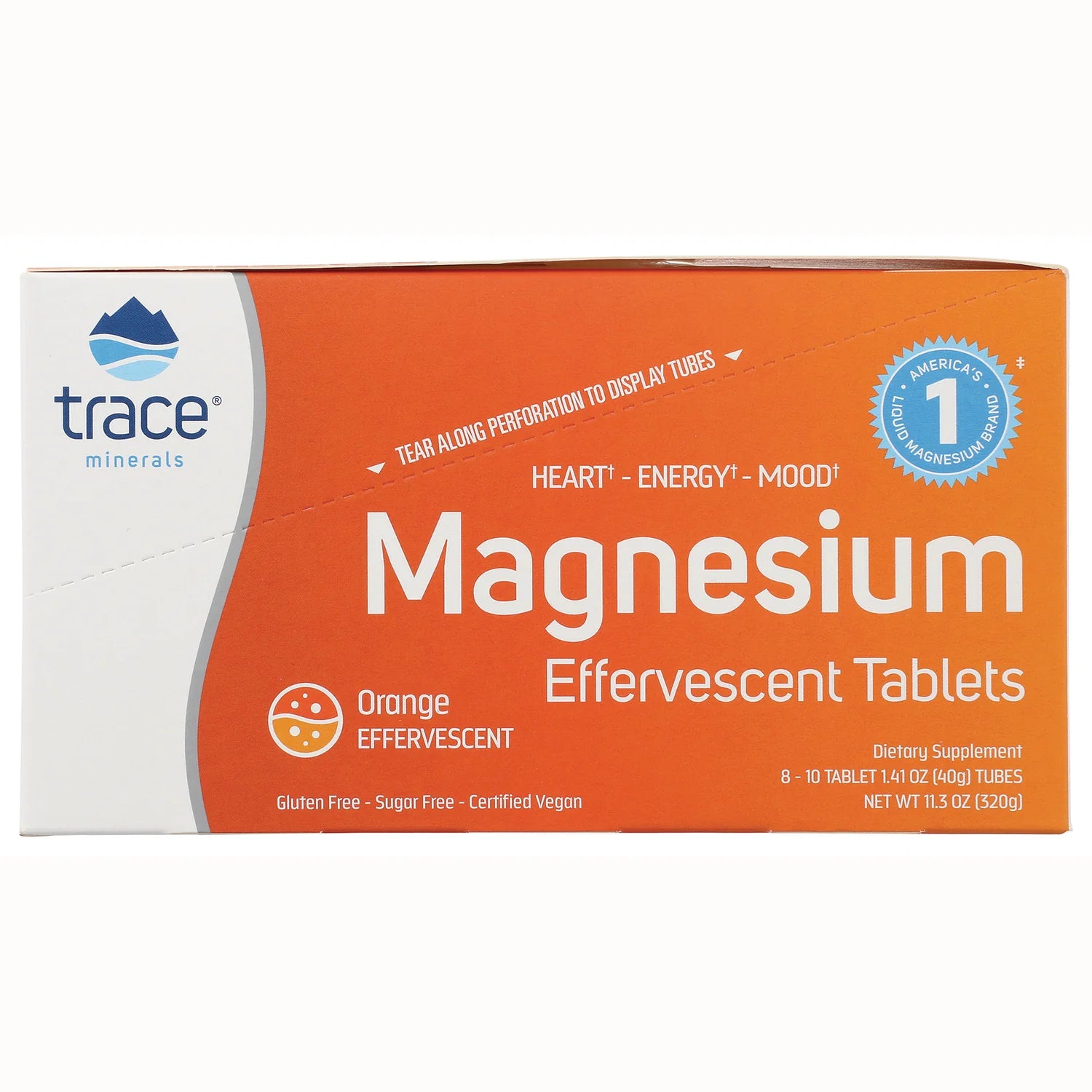 Magnesium Effervescent Tablets - Orange