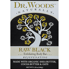 Raw Black Exfoliating Body Bar