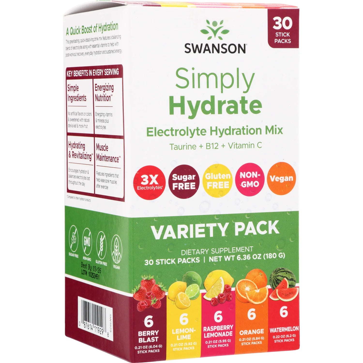 Simply Hydrate Electrolyte Hydration Mix
