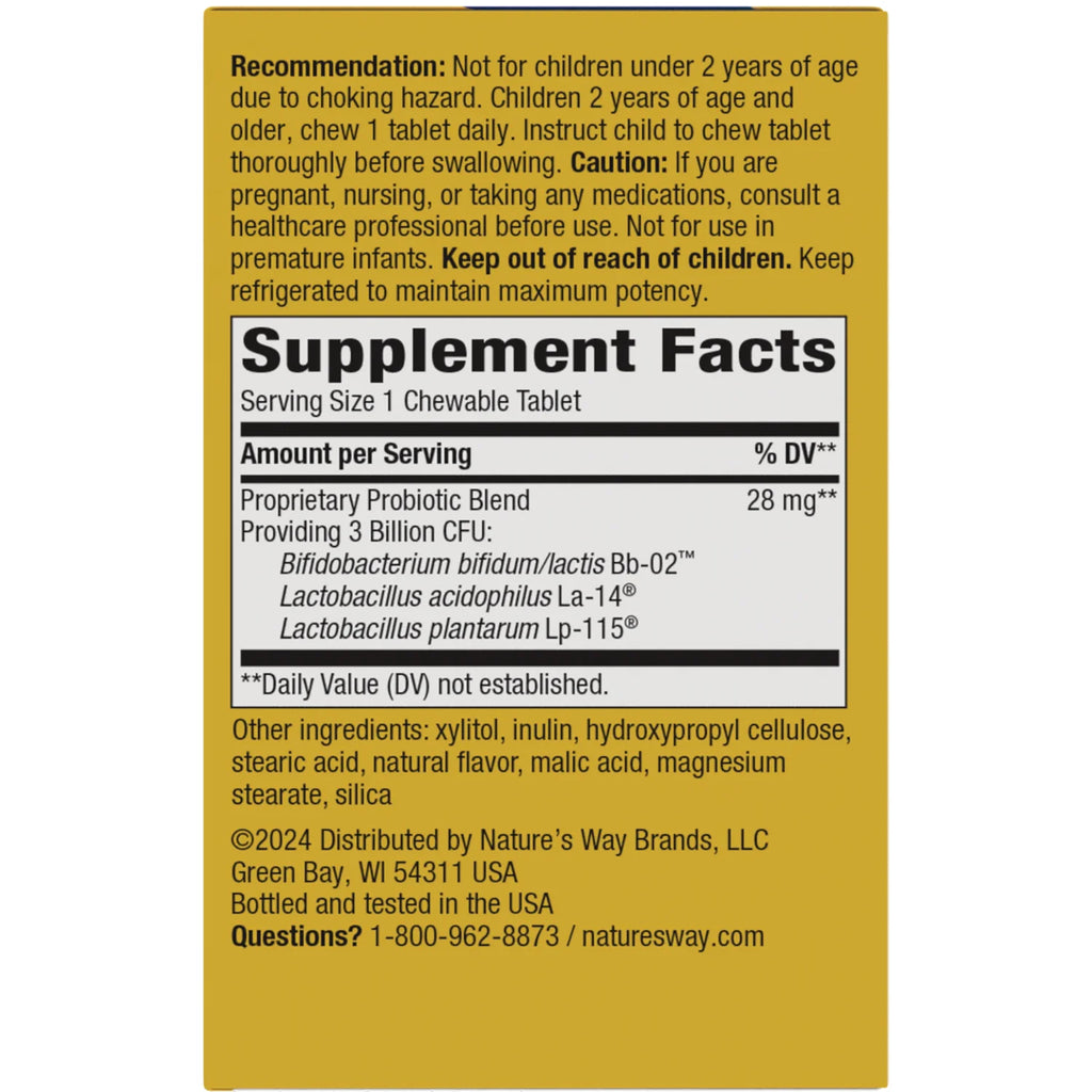 Kids Primadophilus Probiotic Chewables - Cherry