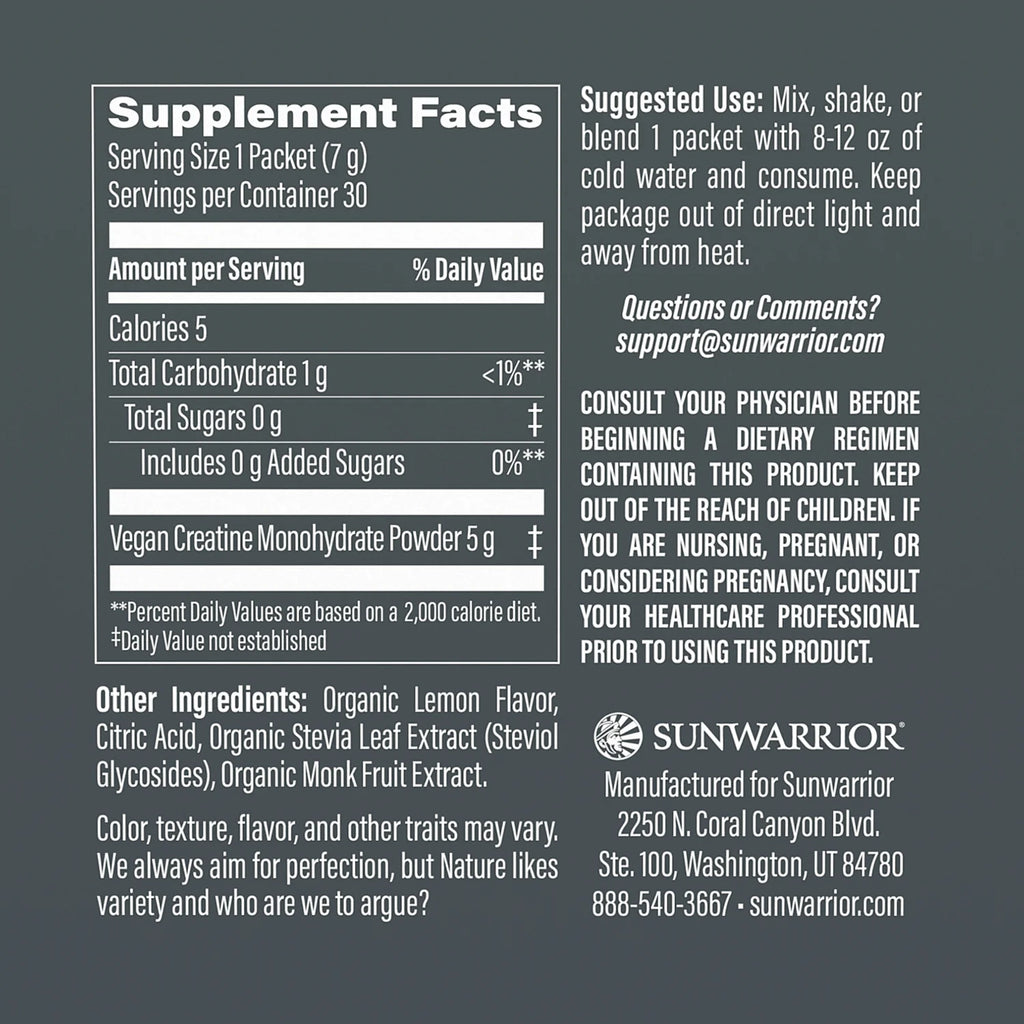 Active Creatine Monohydrate - Lemonade